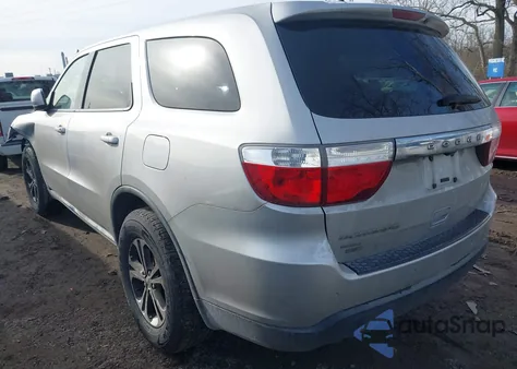 2012 Dodge Durango Sxt z USA, uszkodzony, nr VIN 1C4RDJAG9CC207034